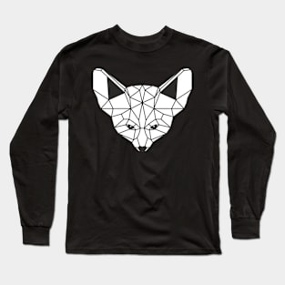 Geometric Fox Long Sleeve T-Shirt